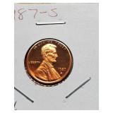1987-S Proof Lincoln Penny
