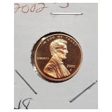 2002-S Proof Lincoln Penny