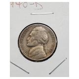 1940-D Jefferson Nickel
