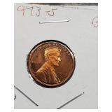 BU 1973-S Lincoln Penny