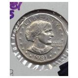 Mint State 1981-S Susan B. Anthony Dollar