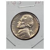 Mint State 1963 Jefferson Nickel