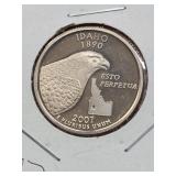 2007-S Clad Proof Washington Quarter