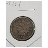 1901 Indian Head Penny