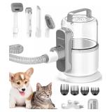 Pet Grooming Vacuum  6 in 1 Dog Grooming Kit