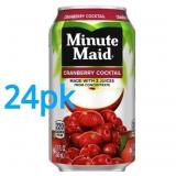 24pk Minute Maid Cranberry Cocktail  11.5 oz