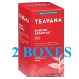 2 Boxes Teavana English Breakfast 24/Box