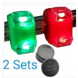 4pc LED Nav Lights Bright Eyes for Kayak/Canoe