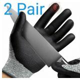 2pr NoCry Pro Work Gloves  Waterproof  XL