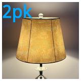 2pk Drum Lampshades  10" x 14" x 10" TOOTOO STAR