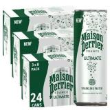 24pk Maison Perrier Unflavored Sparkling Water