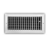 1-Way Wall/Ceiling Register 14 x 6" Adjustable