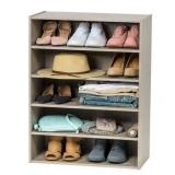 5-Tier Organizer Shelf  Ash Gray