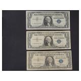 1957-A Blue Seal $1 Bills