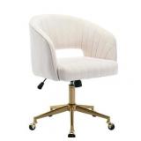 KCC Home Office Chair Swivel Velvet Desk Chair