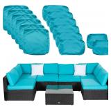 Cushions Replacement Covers for 7pc Set