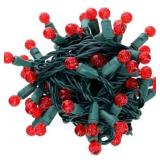 24ft LED Christmas Lights 70 Bulbs 4in Spacing