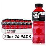 24pk POWERADE Fruit Punch Bottles  20 fl oz