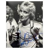 Rod Stewart signed photo