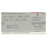 Delores Phillips personal check