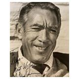 Anthony Quinn signed photo