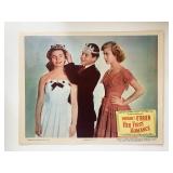 Her First Romance original 1951 vintage lobby card