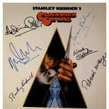 Clockwork Orange cast signed soundtrack