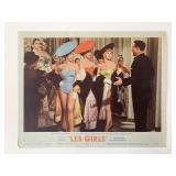 Les Girls original 1957 vintage lobby card