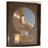 Billy Idol Gold Record, Cassette & CD Award