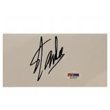 Comic legend Stan Lee original signature and carto