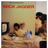 Mick Jagger signed Just Another Night album