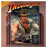 Indiana Jones and the Temple of Doom signed Record