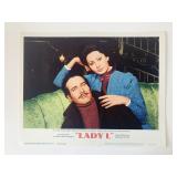 Lady L original 1965 vintage lobby card