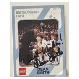 North Carolina Coach Dean Smith 1989 Collegiate #4