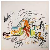 Crosby, Stills, Nash & Young So Far signed album