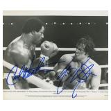 Rocky II signed movie photo