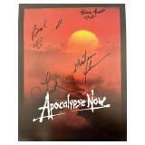 Apocalypse Now cast signed mini poster