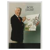 Beetle Bailey Creator Mort Walker signed photo