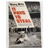 It Pays To Steal Maury Willis signed book