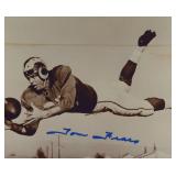 Tom Fears LA Rams signed photo