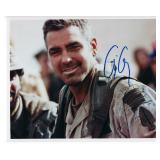 George Clooney signed photo