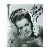 Janis Paige signed photo