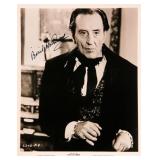 Basil Rathbone signed movie still photo