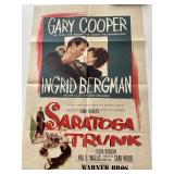 Saratoga Trunk vintage movie poster