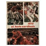 1975 St. Louis Cardinals team program