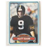 Pittsburgh Steelers Matt Bahr 1980 Topps #31 signe