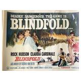 Blindfold 1965 vintage movie poster