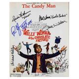 Willy Wonka The Candy Man signed Sheet Music