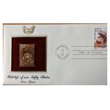 Wildlife of Our Fifty States Deer Mouse Gold Stamp