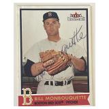 Red Sox Bill Monbouquette 2001 Fleer #20 signed tr